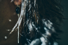【New product】gota chain stone pierce